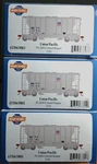 Athearn Rtr Union Pacific PS2600 Covered Hoppers (lot Of 3). Fixed Price $129.50.