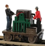 Bachmann 46223 Ho Gandy Dancer Operating Hand Car Assorted Colors. Fixed Price $78.20.