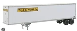 Walthers Ho 45, 48' And 53' Stroughton Semi Trailers - Unassembled. Fixed Price $9.95.