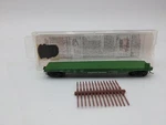 Micro-trains 04500200 Burlington Northern 50' Fishbelly Side Flatcar #612765. Fixed Price $12.79.