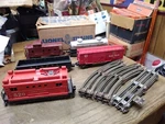 Vtg Lionel Postwar 1542 Train Set 520 Electric Freight Cars Caboose Box!. Fixed Price $149.95.
