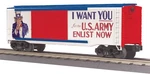 Mth 30-74938 40' Double Door Boxcar "u.s. Army" Enlistment Uncle Sam New. Fixed Price $89.00.