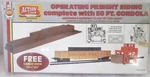 Ahm 11106 Ho Union Pacific Operating Freight Siding With 50 Gondola. Fixed Price $19.95.