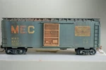 4878 Micro Trains 40' Box Car Mec Maine Central Weathered. Fixed Price $29.95.