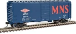 Ho Scale 40' PS-1 Boxcar Mns #1409 Walthers Maainline #910-1406. Fixed Price $26.00.