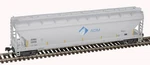 Atlas N Scale 50006072 Adm Pressureaide Covered Hopper # 50076. Fixed Price $23.79.