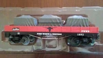 Lionel New 6-26610 Wild West The Lone Ranger Truss Rod Gondola. Fixed Price $60.00.