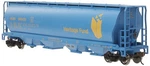 Bachmann Trains - Canadian 4 Bay Cylindrical Grain Hopper Heritage Fund H.... Fixed Price $55.12.