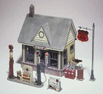 Woodland Scenic Detail - Gas Station Kit Ho Scale Model Railroad Building. Fixed Price $31.26.