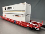 Gauge Lionel 6-27553 Burlington Northern Husky Stack #63325 O0845. Fixed Price $134.38.