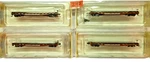 Bachmann Scale 52' Flat Car Pennsylvania 4 Pack. Fixed Price $94.00.