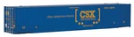 Walthers 53' Singamas Corrugated Side Container - Csx Transportation Ho Scale. Fixed Price $13.99.