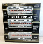 K-line K-1934 O Gauge Western Pacific Zephyrette Car Budd Set New. Fixed Price $138.00.