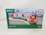 New Brio World Wooden Railway 33505 Travel Train. Fixed Price $29.99.