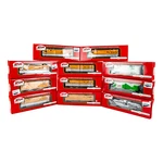 Atlas Master Line Tank / Box Car Ho Scale Diecast Model Train 11 Lot. Fixed Price $369.99.