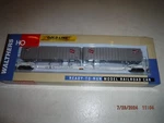 Walthers Gold Line Ho Milwaukee Road #7028 Flexi-van Flat Car With Trailer New!. Fixed Price $30.00.