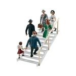 Woodland Scenics A1954 Ho-scale Taking The Stairs, 6 People Going Up & Down. Fixed Price $20.06.