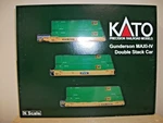 Scale Freight Cars Kato Gunderson-maxi Iv Double Stack 53' Well Ttx Emp. Fixed Price $72.79.