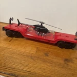 Lionel Gauge Dale Earnhardt Jr Depressed Flatcar W/ Helicopter Load 26334 Ln. Fixed Price $27.95.