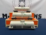 Lionel Cerestar Unibody Single Dome Tank Car 3-PACK 6-21864. Fixed Price $219.99.