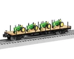 Lionel 2426160 Northern Pacific 40' Flatcar W/ John Deere Tractor Load. Fixed Price $149.99.