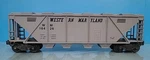 CB48: Lionel No. 6-16426 Covered Hopper Western Maryland Gauge Excellent. Fixed Price $19.95.