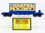 O27 Gauge 3-RAIL Mth Railking 30-76029 Usps Postage Stamps Flat Car W/ Billboard. Fixed Price $74.95.