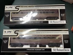 K-line Gauge Prr Fleet Of Modernism 4 Car Lighted Passenger Set- Nib Never Ran. Fixed Price $175.00.