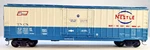 Athearn Ho Scale 50 Ft Plug Door Box Car Nestle Kadee Couplers Pre Owened #42628. Fixed Price $14.95.
