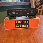 Lionel No. 2456 Lehigh Valley Hopper Car Black 1948 Only Post War Train Gauge. Fixed Price $19.99.