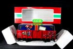 Lehmann Lgb Scale Christmas Train Gondola Car 40217 W/ Blue Gift Box Mint. Fixed Price $110.00.