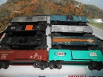 O/O-27 Lionel Postwar 6464 Boxcars. Buyers Choice.. Fixed Price $50.00.