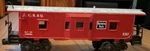 Lionel Bay Window Caboose Cb&q #9387. Fixed Price $32.95.