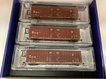 Micro Trains #983 02 150 Scale "union Pacific" Hi-cube Box Car Pack. Fixed Price $114.95.