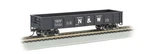 Bachmann 17207 Ho Scale 40' Gondola Norfolk Western N&w 70063. Fixed Price $28.99.