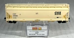 Micro-trains Scale 3-BAY Covered Hopper Csx 09400930. Fixed Price $31.90.
