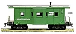 Ho Scale Burlington Northern 36' Bay Window Caboose Model Power New Box 98245. Fixed Price $24.47.