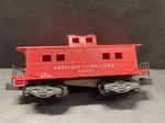 Scale American Flyer Red Caboose 24610 Nm BLT6-51 Weighted. Fixed Price $12.74.