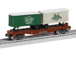 Lionel 2528560 Harry Potter Hogsmeade Flatcar With Piggyback Trailer. Fixed Price $117.67.
