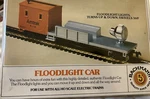 Bachmann Ho Gauge Floodlight Car #46315 New In Sealed Box. Fixed Price $14.99.