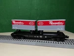 Lionel Nyc Flatcar W/pacemaker Trailers Gauge New Nice. Fixed Price $62.00.