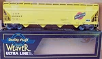 Weaver Scale Ultra Line Cnw Chicago Northwestern Centerflow Hopper 3 Rail Nos. Fixed Price $55.00.
