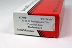 Intermountain Ho Scale Refrigerator Car Class R-40-10, Undecorated Kit #41799P. Fixed Price $25.20.