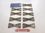 9X M Rklin H0 5114/3601 Crossing Track 1X Box #CX560-1. Fixed Price $55.53.