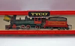 Vintage Tyco Ho Scale 1890 "ten - Wheeler" Santa Fe, "lighted" T233B For Sale!. Fixed Price $99.95.