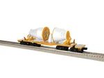 Lionel 2226430 Scale Legacy Union Pacific Booster Flatcars With Rockets. Fixed Price $789.99.