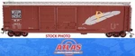 Atlas 8416-1 Western Pacific PS-1 50' Double-door Boxcar O-guage Nib. Fixed Price $79.99.