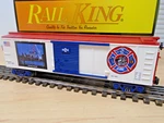 Clean Mth-railking 30-74087 New York Skyline Boxcar Rescue 2 Unused Mib. Fixed Price $49.99.