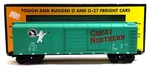Mth- Rail King Great Northern Rounded Roof Car O-scale 30-7419 Mint W/box. Fixed Price $99.88.