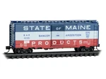 Micro-trains Mtl 02000497 Bar "state Of Maine" 40' Single Door Box Car #4295. Fixed Price $33.30.